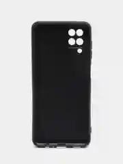 Серебряный силиконовый чехол для Samsung Galaxy A12 / M12, с принтом, с рисунком (Самсунг А12 / М12)