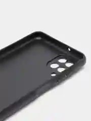 Серый силиконовый чехол для Samsung Galaxy A12 / M12, с принтом, с рисунком (Самсунг А12 / М12)