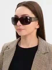 Хаки очки женские солнцезащитные