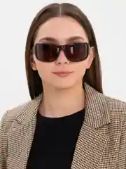 Шоколадный очки женские солнцезащитные, унисекс оптика