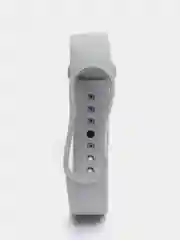 Серый силиконовый ремешок для фитнес браслета Xiaomi Mi Band 3 / 4 / 5 / 6