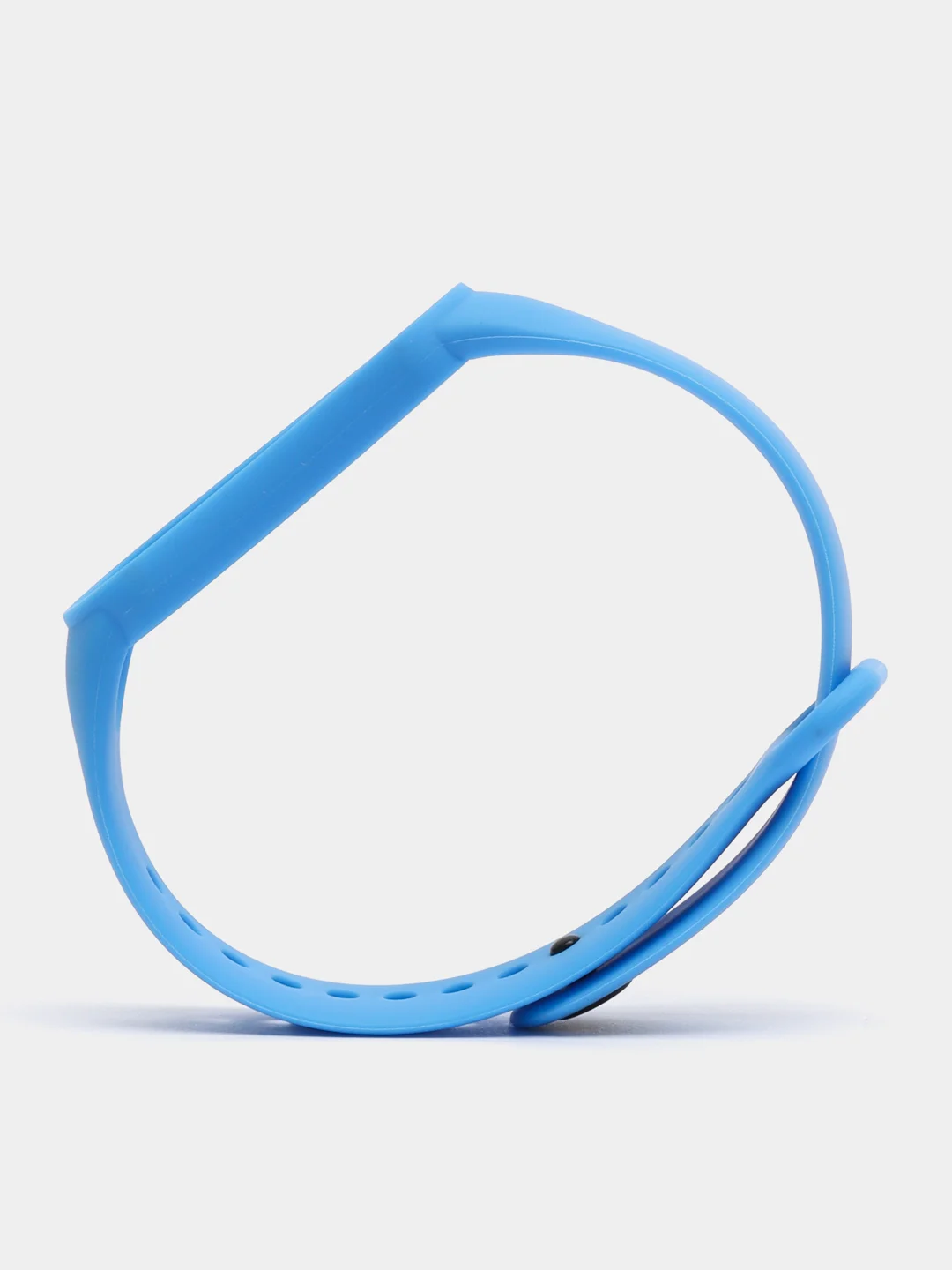 Синий силиконовый ремешок для фитнес браслета Xiaomi Mi Band 3 / 4 / 5 / 6