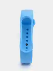 Синий силиконовый ремешок для фитнес браслета Xiaomi Mi Band 3 / 4 / 5 / 6
