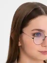 Угольный имиджевые, прозрачные, круглые очки Mirsee без диоптрий