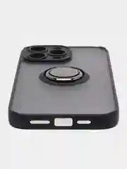 Противоударный чехол с кольцом для iPhone 15, 14 Pro, 14 Pro Max, 12, XR, 6, 7 , XS, 11