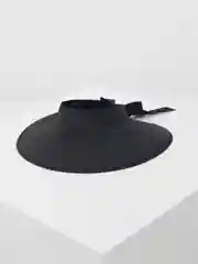 Черный козырек летний, женский
