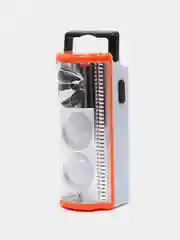 Фонарь аккумуляторный, переносной, пластик, 28+1LED, питание 4xAA, 220В, 50 Гц