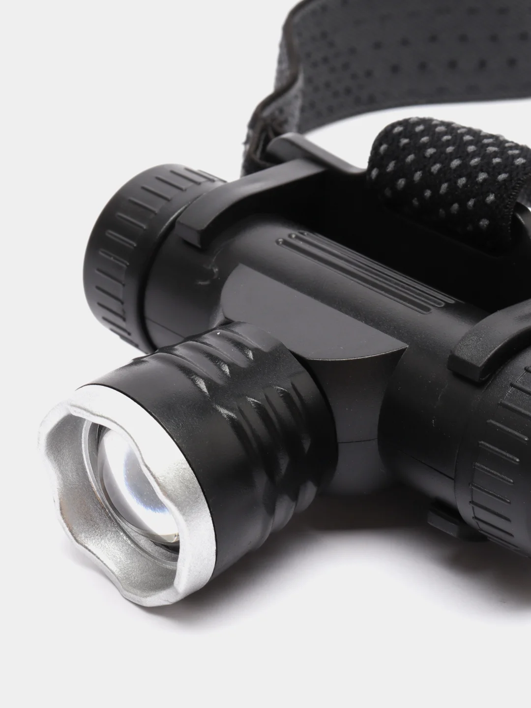 Ермак фонарь налобный, CREE XPE LED, 4 режима, 1200 мАч, 8,3 х 3,8 х 7,3 см,  USB кабель, пластик