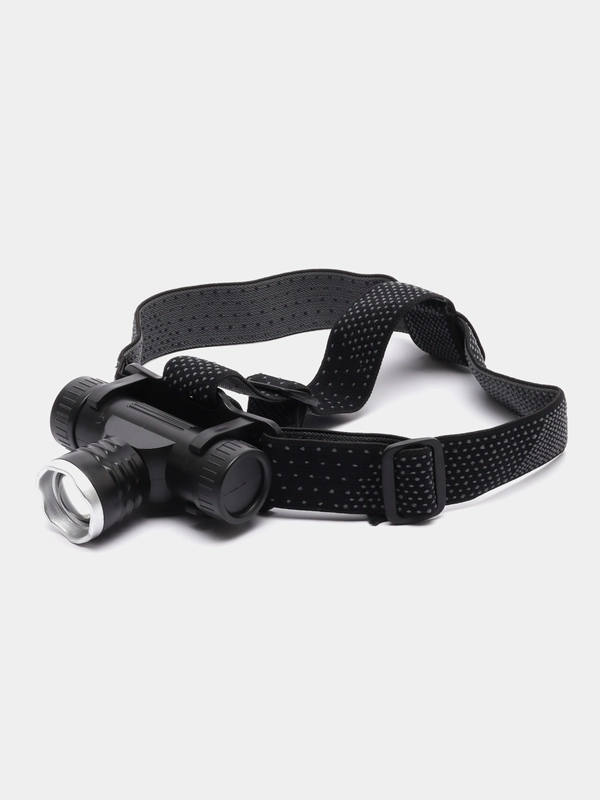 Ермак фонарь налобный, CREE XPE LED, 4 режима, 1200 мАч, 8,3 х 3,8 х 7,3 см,  USB кабель, пластик