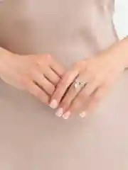 Кольцо "Сердце", цвет серебро