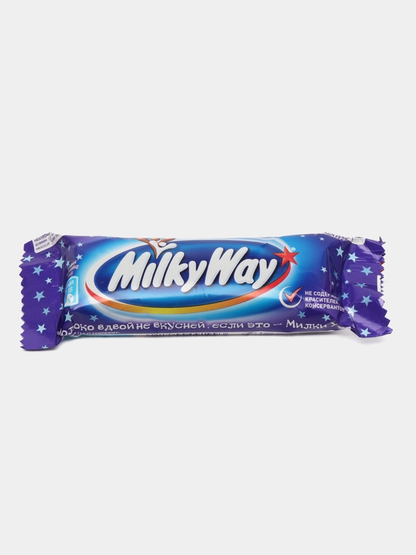 Шоколадный батончик Milky Way, стандарт, 2 штуки по 26 г