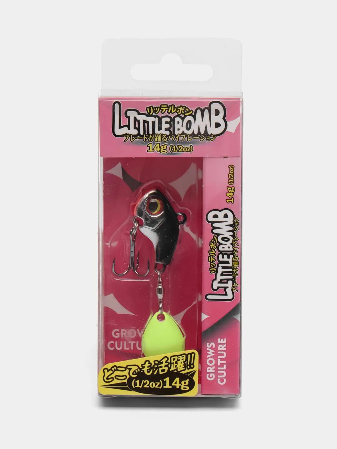 Серебряный тейл-спинер Little Bomb