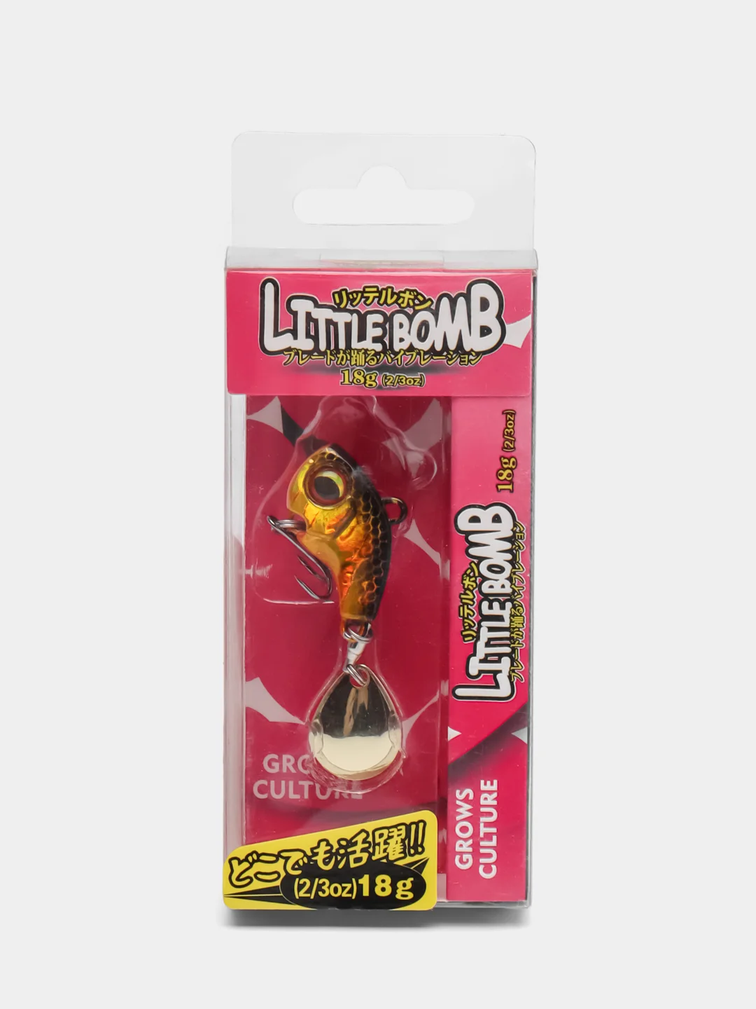 Золотистый хаки тейл-спинер Little Bomb