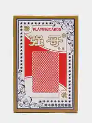 Красный карты игральные, 54 штуки