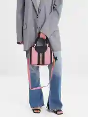 Розовый сумка женская, через плечо