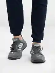 Серый кроссовки мужские