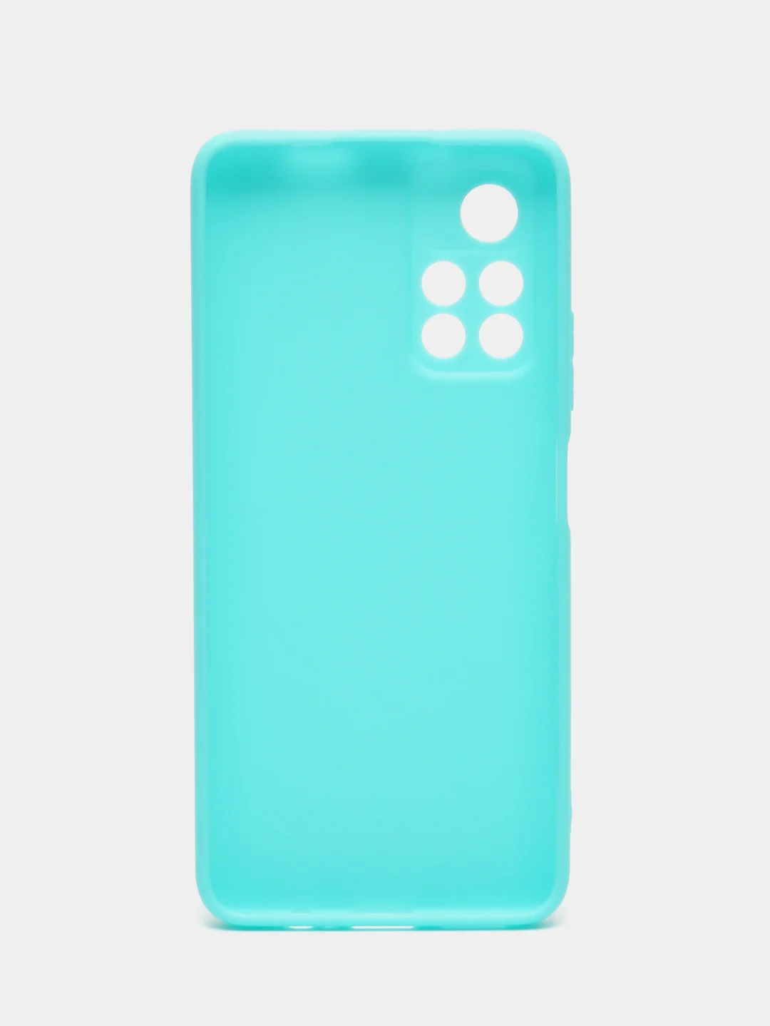 Бирюзовый чехол для Xiaomi Poco M4 Pro 5G, Redmi Note 11 5G (Редми Нот 11 5G) силиконовый