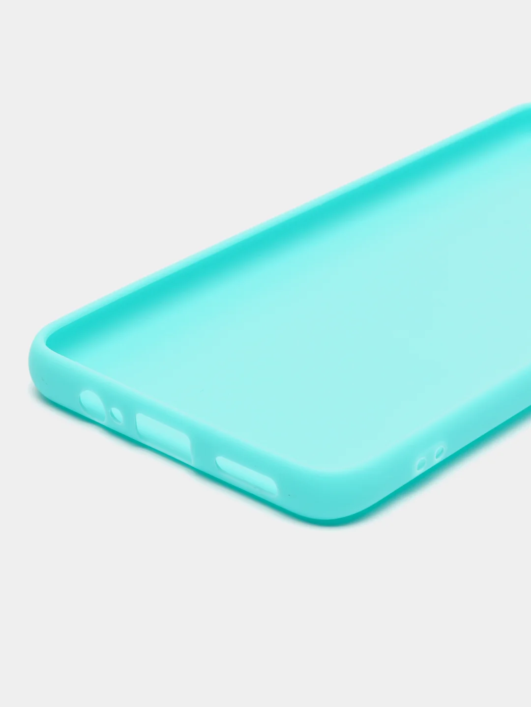 Бирюзовый чехол для Xiaomi Poco M4 Pro 5G, Redmi Note 11 5G (Редми Нот 11 5G) силиконовый