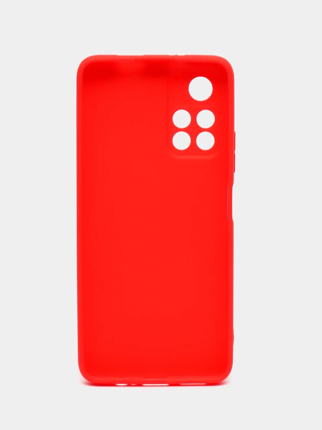 Красный чехол для Xiaomi Poco M4 Pro 5G, Redmi Note 11 5G (Редми Нот 11 5G) силиконовый