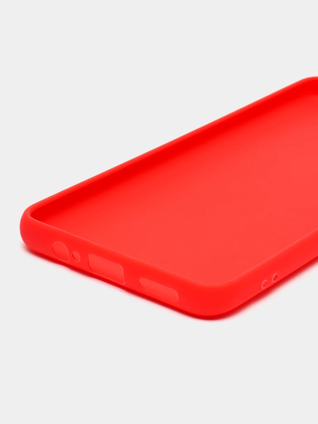 Красный чехол для Xiaomi Poco M4 Pro 5G, Redmi Note 11 5G (Редми Нот 11 5G) силиконовый