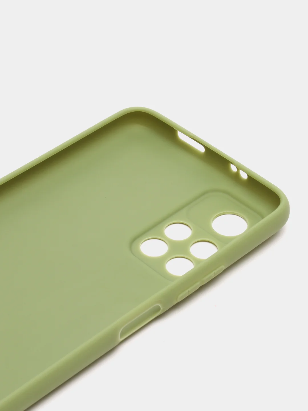 Оливковый чехол для Xiaomi Poco M4 Pro 5G, Redmi Note 11 5G (Редми Нот 11 5G) силиконовый