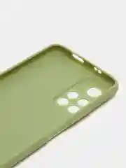 Оливковый чехол для Xiaomi Poco M4 Pro 5G, Redmi Note 11 5G (Редми Нот 11 5G) силиконовый