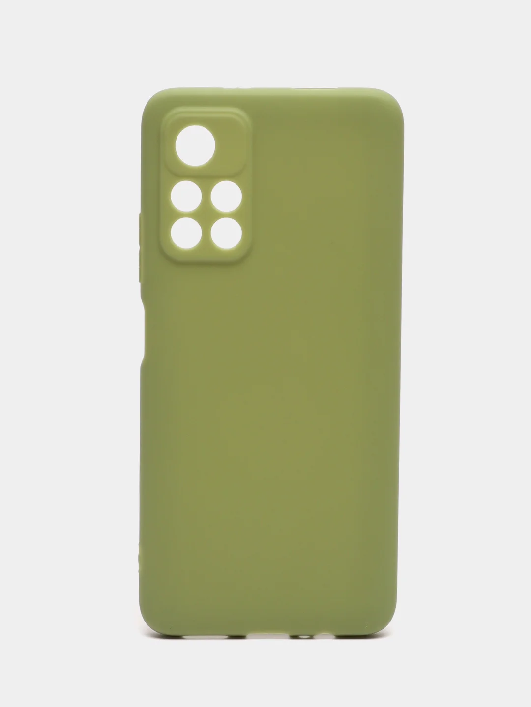 Оливковый чехол для Xiaomi Poco M4 Pro 5G, Redmi Note 11 5G (Редми Нот 11 5G) силиконовый