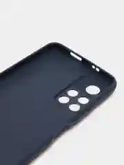 Темно-синий чехол для Xiaomi Poco M4 Pro 5G, Redmi Note 11 5G (Редми Нот 11 5G) силиконовый