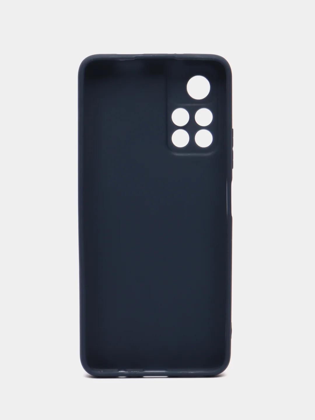 Темно-синий чехол для Xiaomi Poco M4 Pro 5G, Redmi Note 11 5G (Редми Нот 11 5G) силиконовый