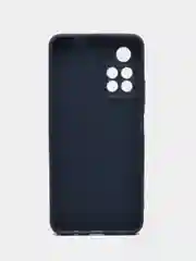 Темно-синий чехол для Xiaomi Poco M4 Pro 5G, Redmi Note 11 5G (Редми Нот 11 5G) силиконовый