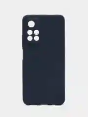 Темно-синий чехол для Xiaomi Poco M4 Pro 5G, Redmi Note 11 5G (Редми Нот 11 5G) силиконовый