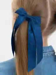 Розовый банты школьные, на резинках, кружевные, 2 штуки, разные цвета