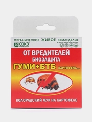 Средство от колорадского жука ГУМИ + БТБ Картофель, биозащита, 6 пакетов по 30 г (180 г)