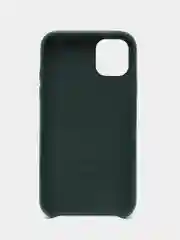 Зеленый чехол на iPhone 11, 11 Pro, X, XS, XR, 6, 6S, 7, 8, SE 2020, 7 Plus, 8 Plus, кожаный