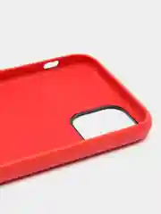 Красный чехол на iPhone 11, 11 Pro, X, XS, XR, 6, 6S, 7, 8, SE 2020, 7 Plus, 8 Plus, кожаный