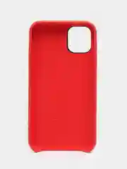 Красный чехол на iPhone 11, 11 Pro, X, XS, XR, 6, 6S, 7, 8, SE 2020, 7 Plus, 8 Plus, кожаный