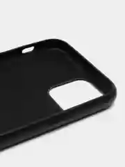 Черный чехол на iPhone 11, 11 Pro, X, XS, XR, 6, 6S, 7, 8, SE 2020, 7 Plus, 8 Plus, кожаный