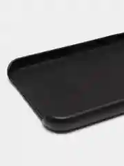 Черный чехол на iPhone 11, 11 Pro, X, XS, XR, 6, 6S, 7, 8, SE 2020, 7 Plus, 8 Plus, кожаный