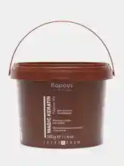 Обесцвечивающий порошок с кератином для волос серии KAPOUS Magic Keratin, 500 г