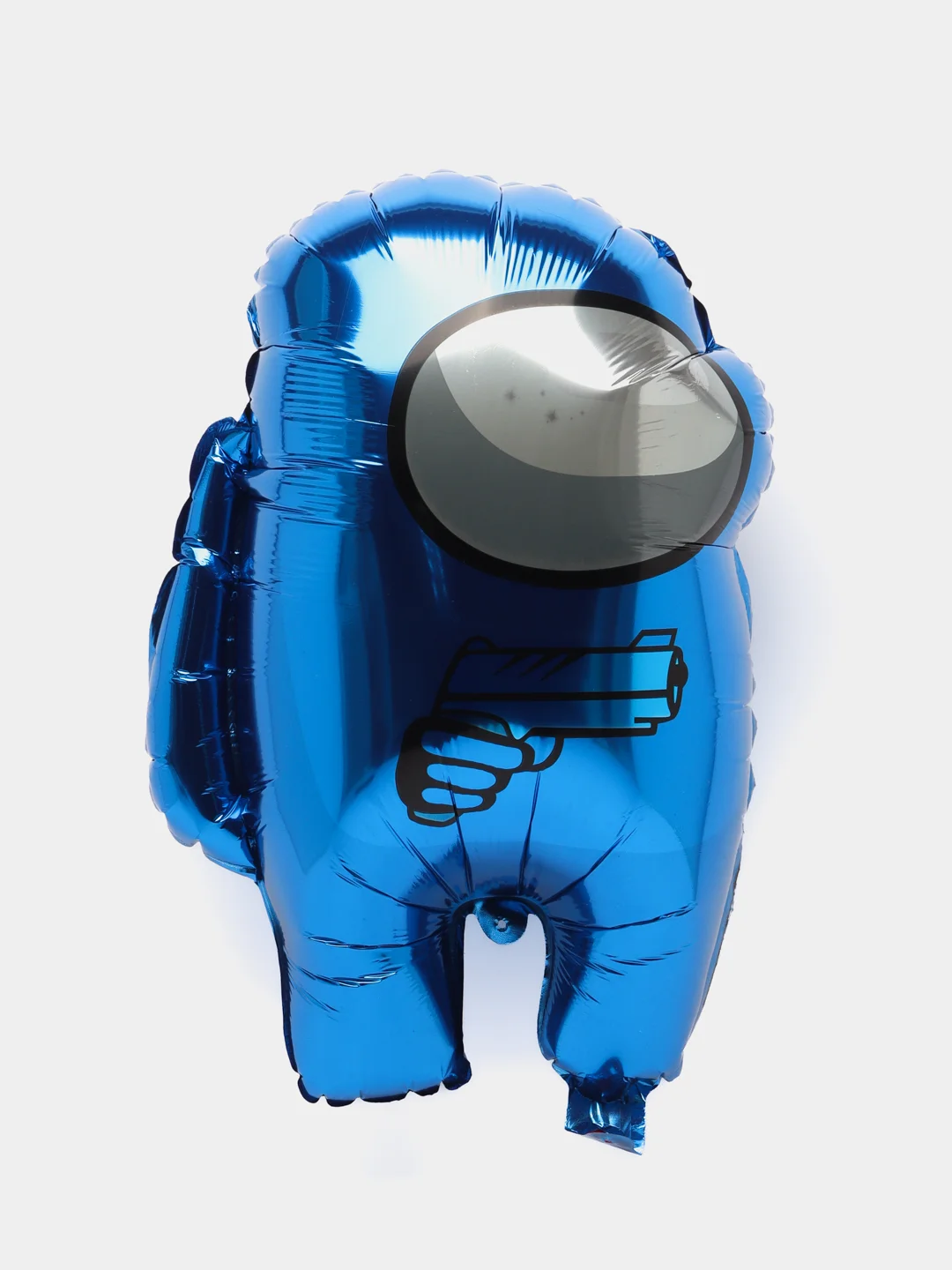 Синий воздушный шар детский мультяшный