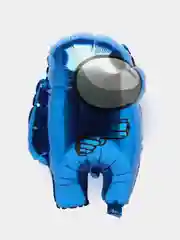 Синий воздушный шар детский мультяшный