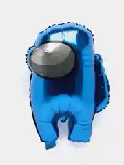 Синий воздушный шар детский мультяшный