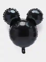 Черный воздушный шар "Микки Маус"