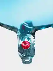 Голубой воздушный шар Обьемная голова медведя