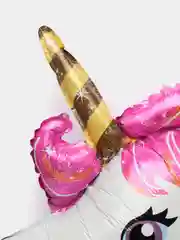 Розовый воздушные шары "Единорог"