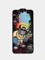 Черный защитное стекло для iPhone 11/12/13/14/Pro/max/Mini/Plus/X/Xr/XS