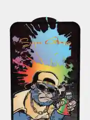 Черный защитное стекло для iPhone 11/12/13/14/Pro/max/Mini/Plus/X/Xr/XS