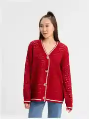 Кардиган женский длинный