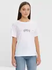 Белый футболка женская хлопковая