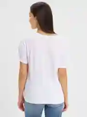 Белый футболка женская хлопковая